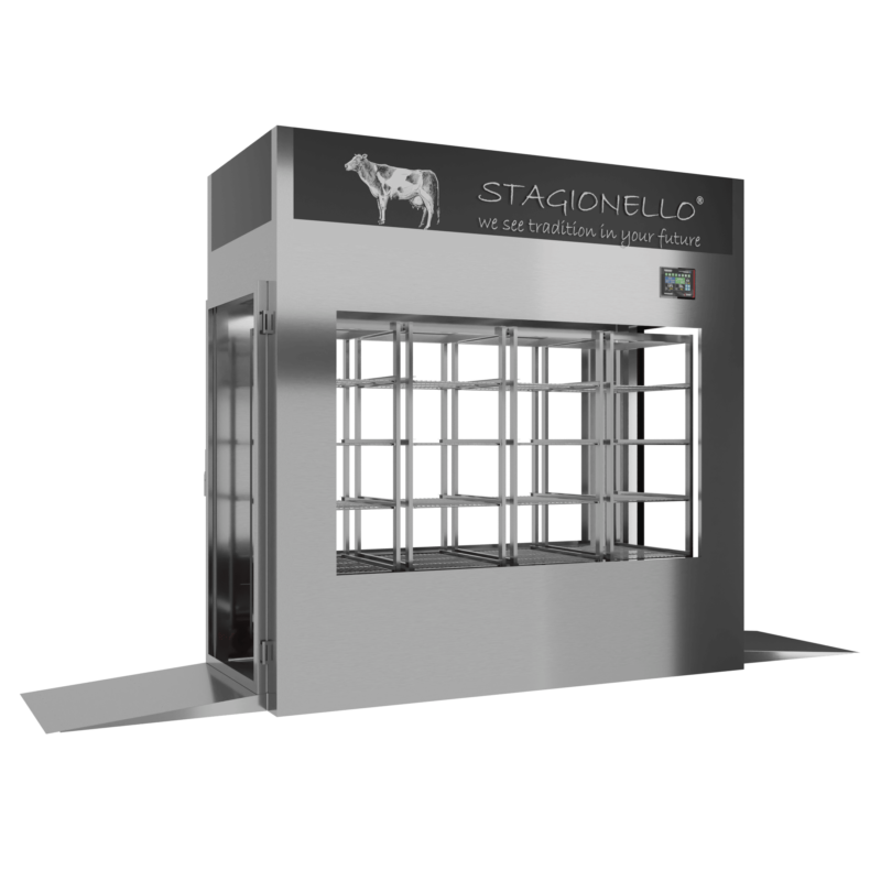 Stagionello® Meat Curing Device 600 Kg Tunnel 4 vetri - immagine 2