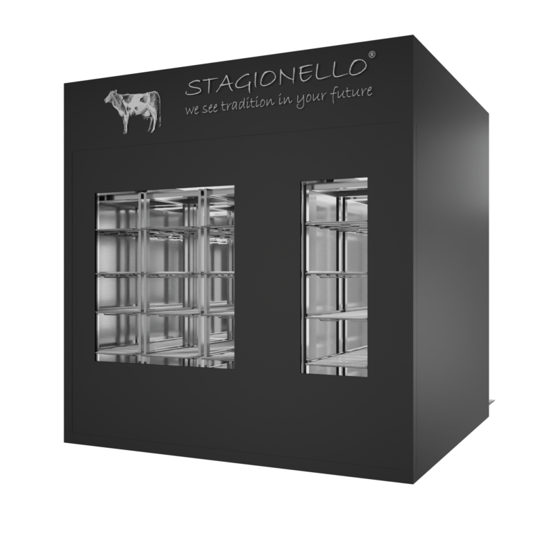 Stagionello® Meat Curing Device Walk-in 300+900 kg 2 vetri - immagine 2