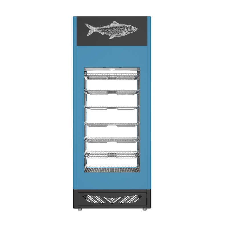 Stagionello® Fish Curing Device 150 Kg 4 vetri - immagine 4