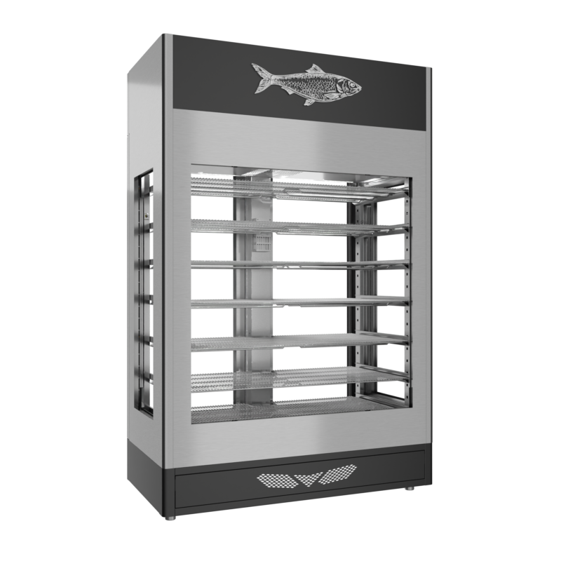 Stagionello® Fish Curing Device 200 Kg 4 vetri - immagine 12