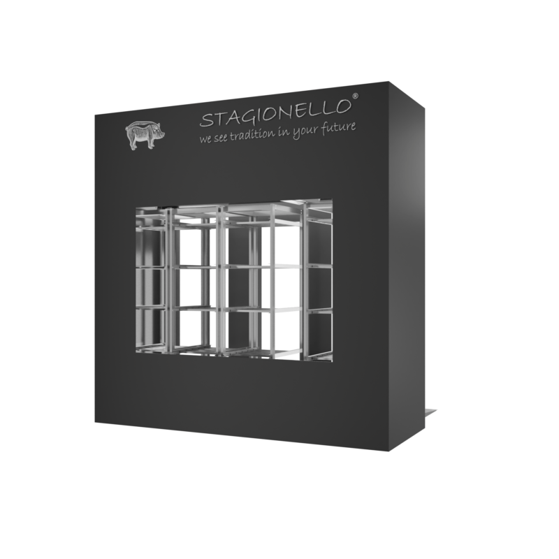 Stagionello® Salami Curing Device 400 Kg Walk-in 2 vetri - immagine 2