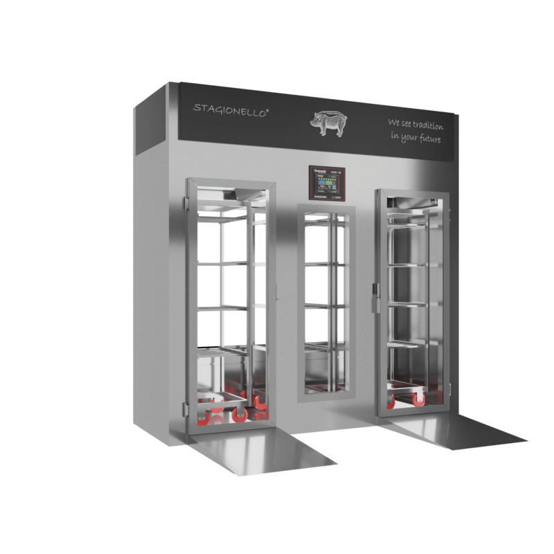 Stagionello® Salami Curing Device 400 Kg Walk-in 2 vetri - immagine 3