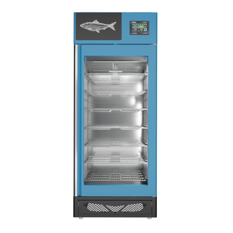 Stagionello® Fish Curing Device 150 Kg porta a vetro - immagine 2